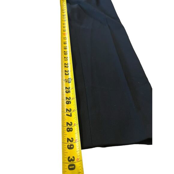 Alexander Wang Dress Leather Trim‎ Womens Pants Size 4, Pleated, Trousers EUC - Picture 10 of 11